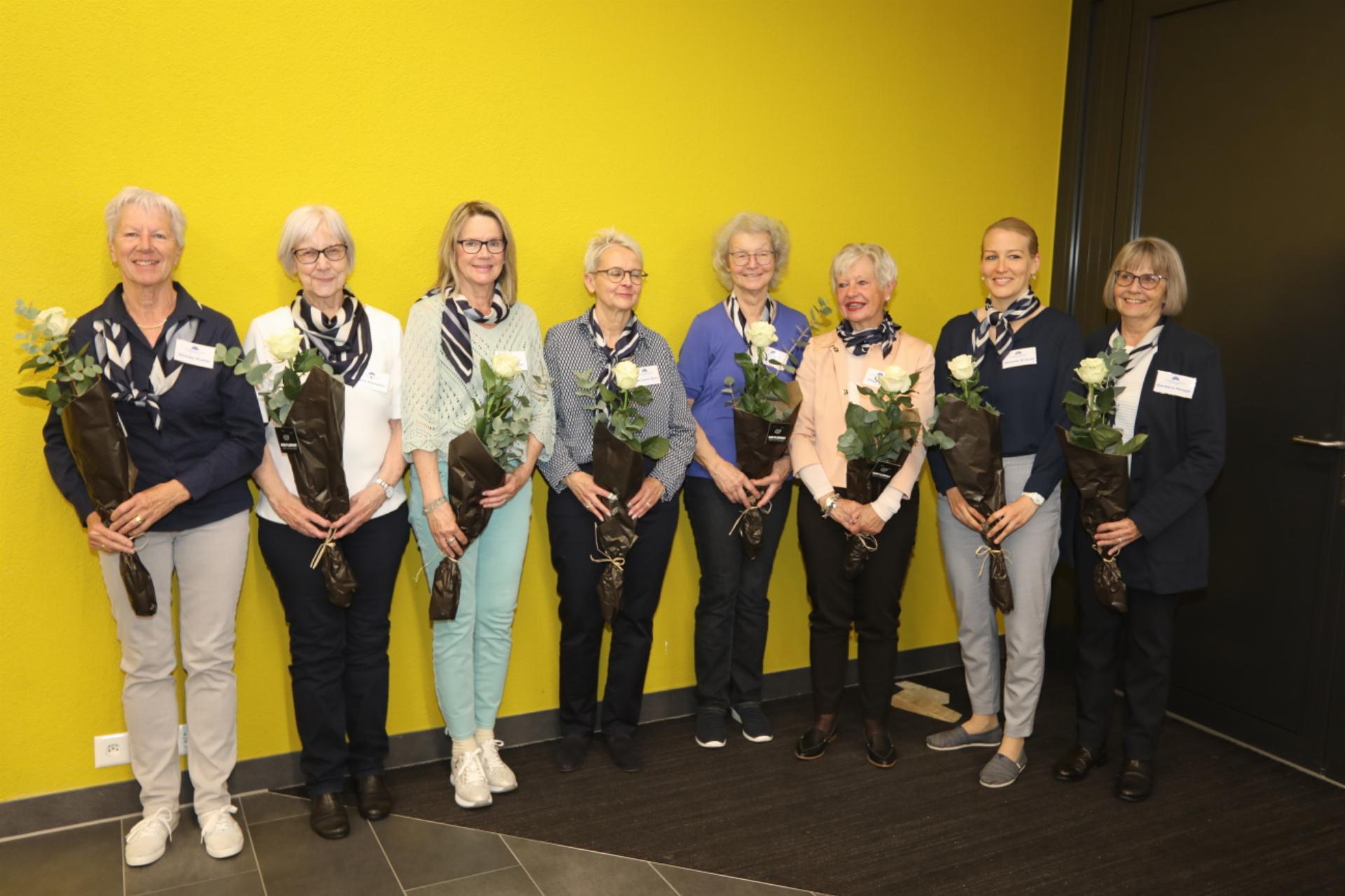 Die Gemeinnützigen Frauenvereine trafen sich in Kirchberg