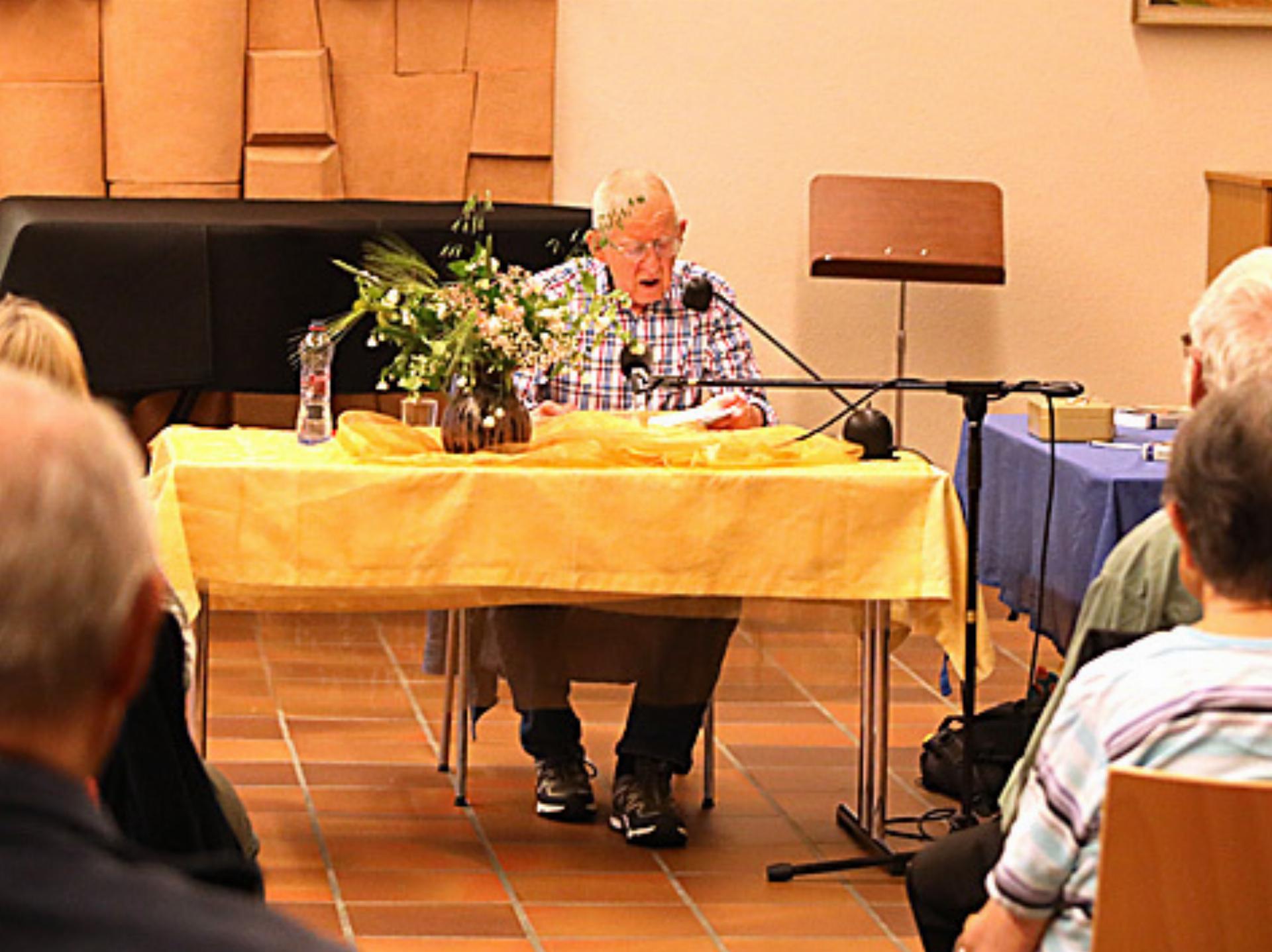 Lesung mit Hans Jürg Zingg 