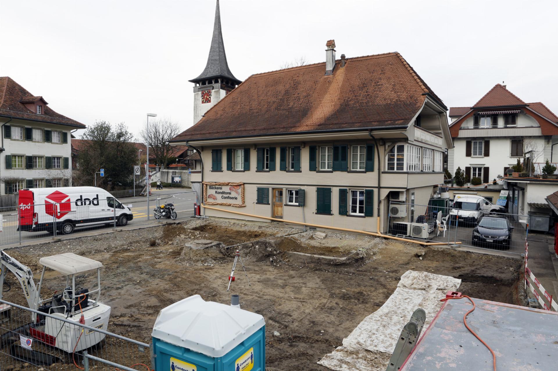 Spuren eines frühmittelalterlichen Dorfes