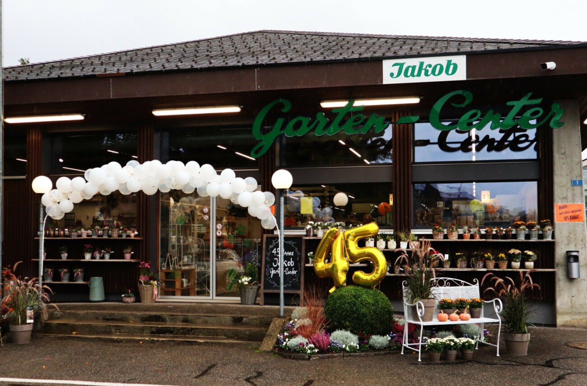 45 Jahre Gartencenter Jakob-Markt - Das Bild wird blockiert. – Möglicherweise durch einen aktiven Adblocker.