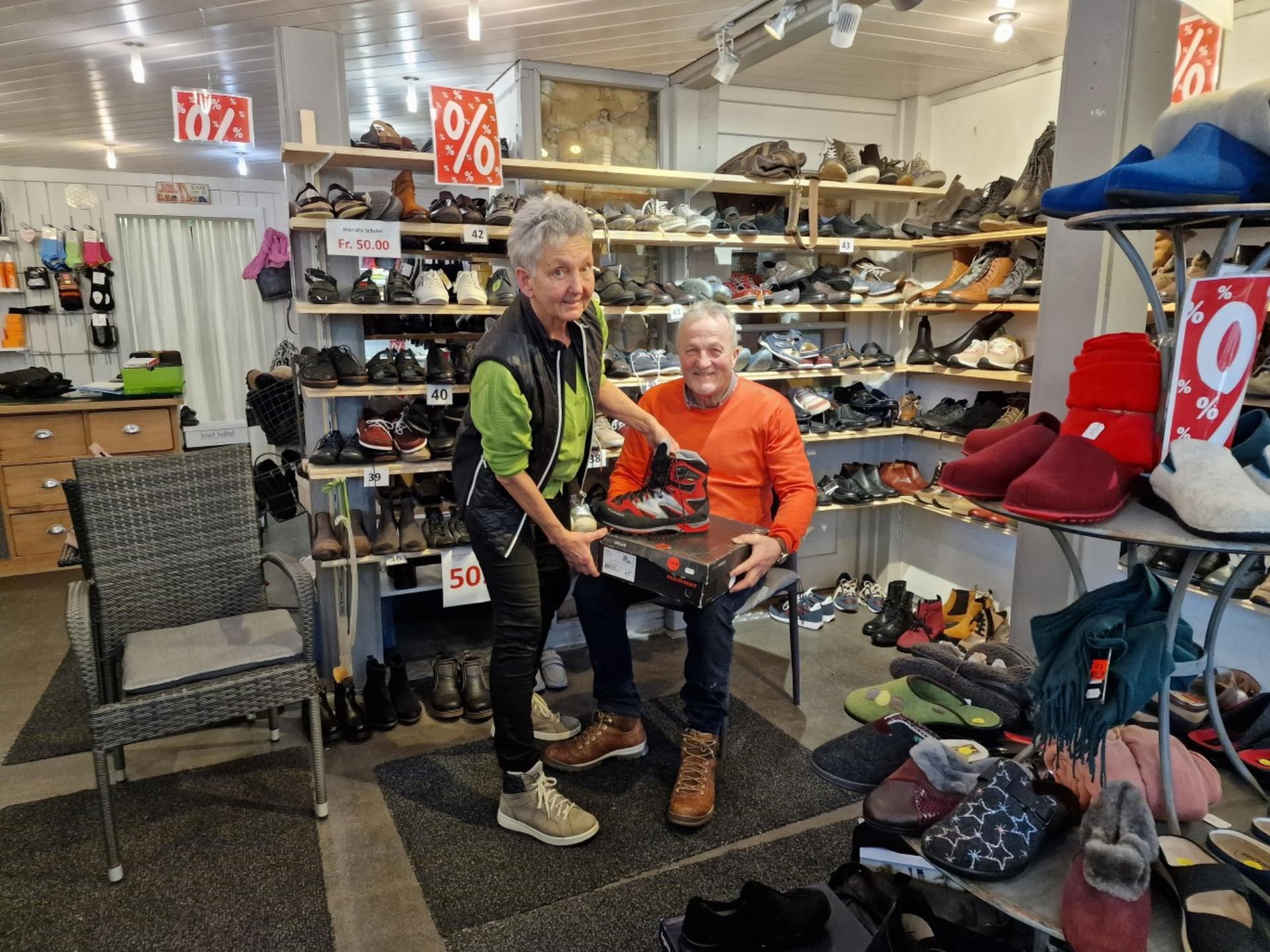 18 Jahre «Schuhe Christen» in Wynigen sind bald Geschichte - Das Bild wird blockiert. – Möglicherweise durch einen aktiven Adblocker.