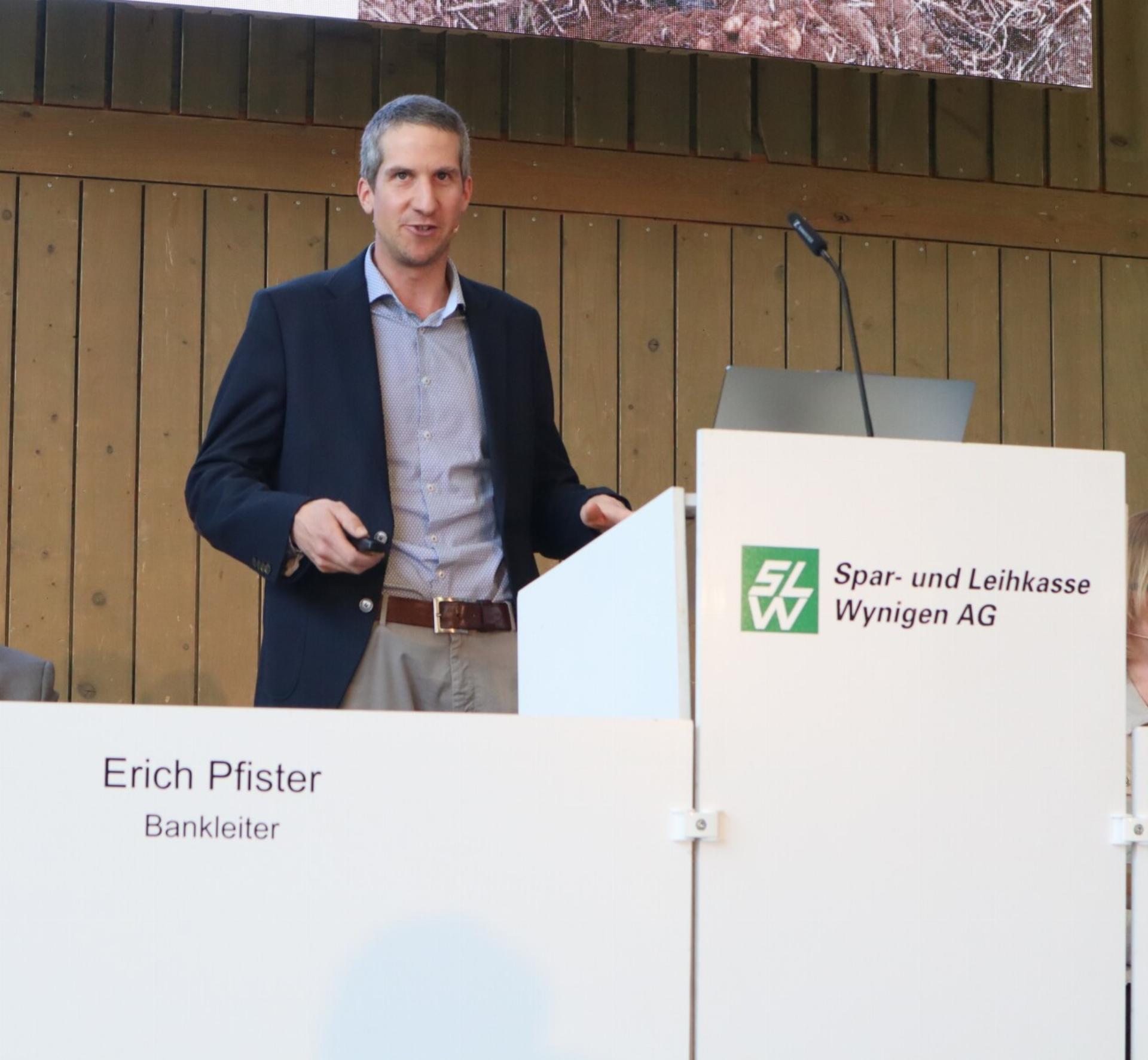 95. Generalversammlung der Spar- und Leihkasse Wynigen AG