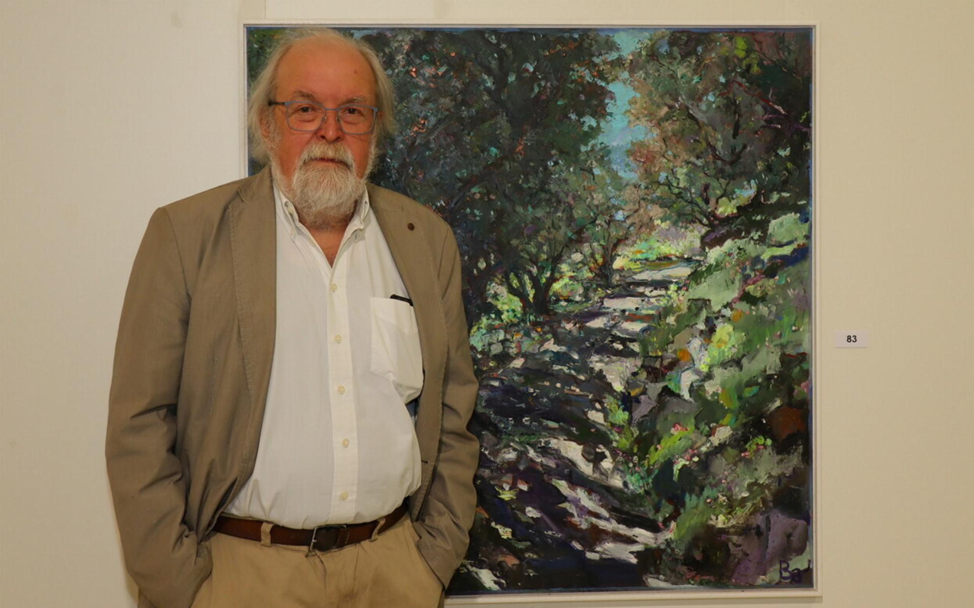 Fred Baumann in der «Galerie im Chalet» - Das Bild wird blockiert. – Möglicherweise durch einen aktiven Adblocker.