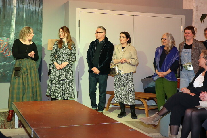 Von links: Christa Schönenberger, Sara Noemi Kohler, Alain Aebi, Annja Egger, Blazenka Grbesic und Sibylle Gosteli.