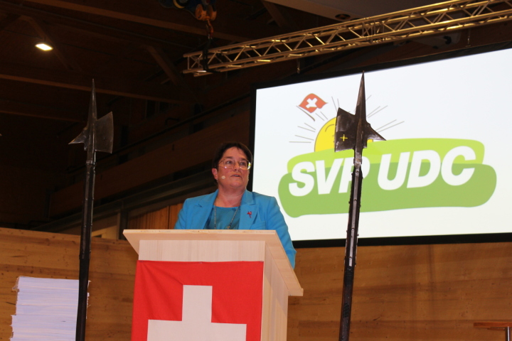 Magdalena Martullo-Blocher, Nationalrätin, Unternehmerin EMS-­Chemie Holding AG und Vizepräsidentin der SVP Schweiz.