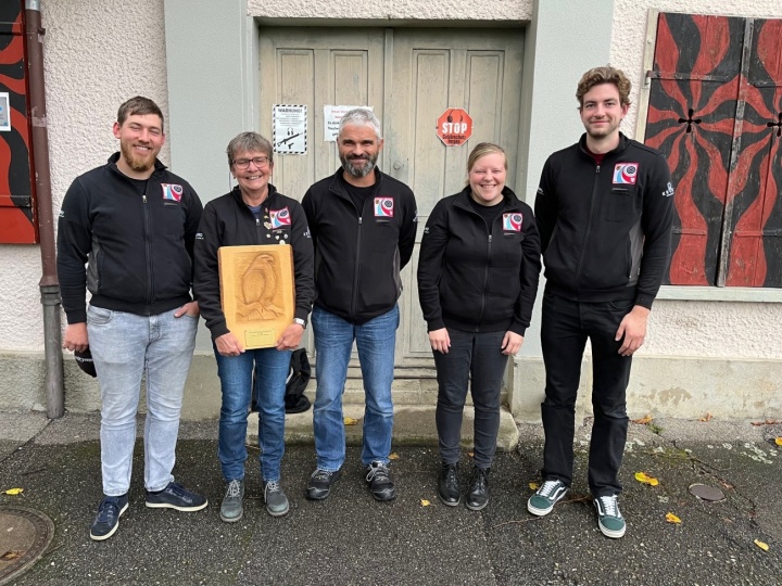 Die Sieger des Vorstands der Schützen Rüegsau (von links): Noah Reber, Andrea Zürcher, Erwin Grütter, Judith Lehmann, Jan Althaus. Die Sieger des Vorstands der Schützen Rüegsau (von links): Noah Reber, Andrea Zürcher, Erwin Grütter, Judith Lehmann, Jan Althaus.