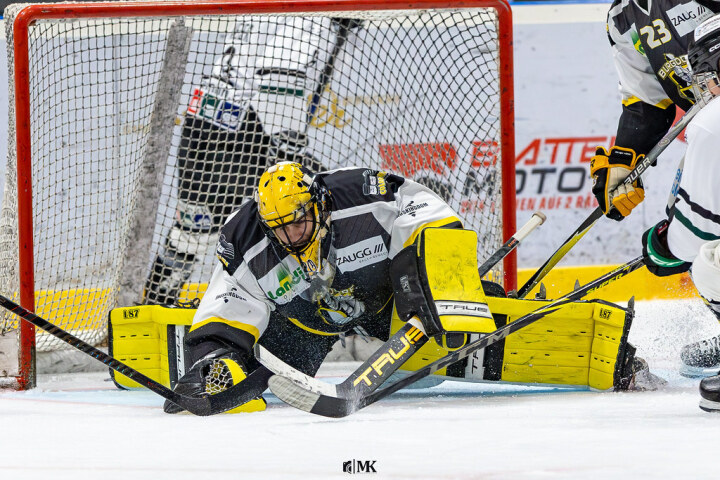EHC Burgdorf Goalie Sandro Wehrli