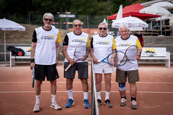 Showmatch mit Kurt Gerber, Silvio Tanner, Gerhard Hess und Ueli Scheidegger.