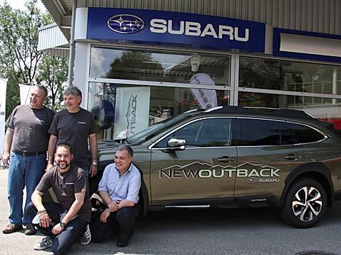 SUBARU-Ausstellung