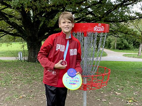 Frisbee und Golf werden zu Discgolf