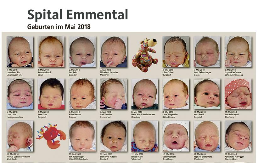 Geburten im Mai 2018