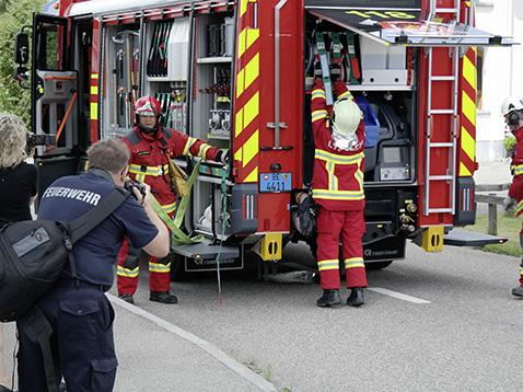 Tatütata, die Feuerwehr ist da