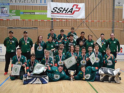 Die Bulldozers-U15-Junioren feierten  den Cupsieg