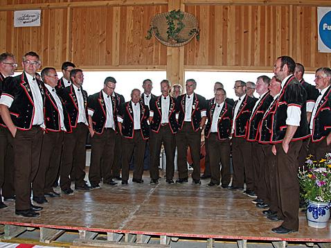 Fröhliche Jodlerchiubi auf dem Otzenberg