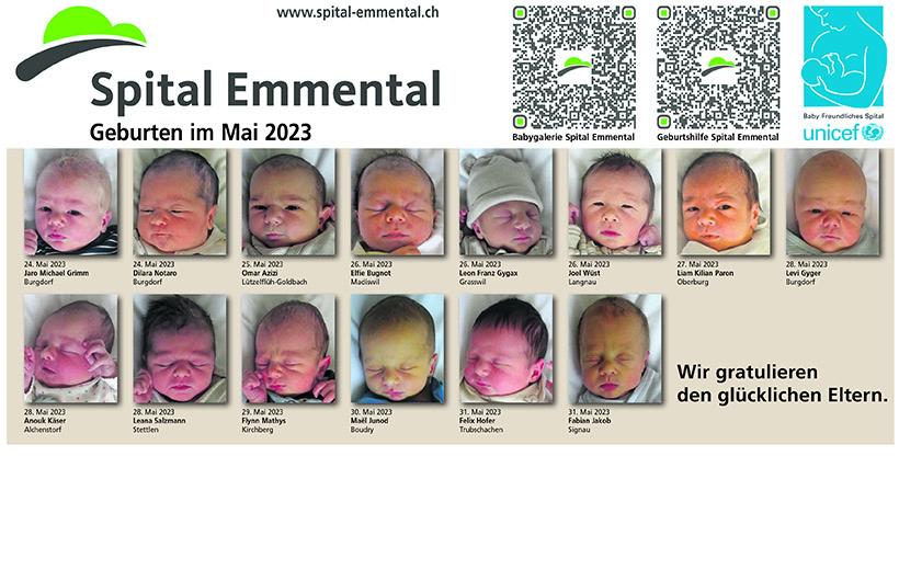 Geburten im Mai 2023