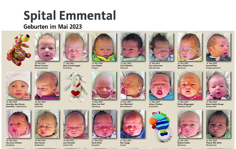 Geburten im Mai 2023