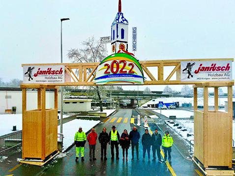 Tambouren- und Pfeiferfest in Kirchberg auf Zielgeraden