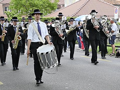 Elf Musikvereine aus der Region stellten sich den Juroren