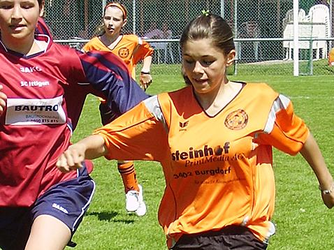 Fussball für coole Mädchen