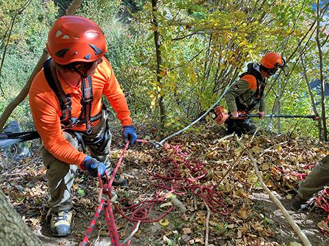 Der Zivilschutz Trachselwald PLUS geht hoch hinaus