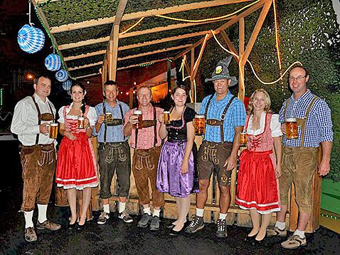 Suure Mocke, Weisswürste, Weissbier und Brezel
