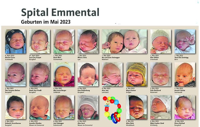 Geburten im Mai 2023