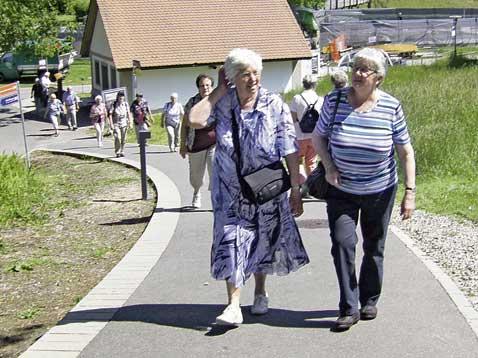 Fite Seniorenturnerinnen auf Reise