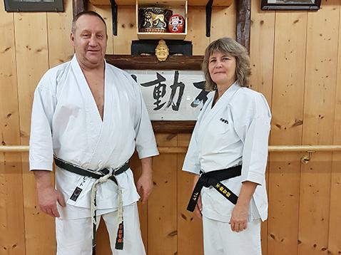Einmal 50 und einmal 45 Jahre Karate-Do