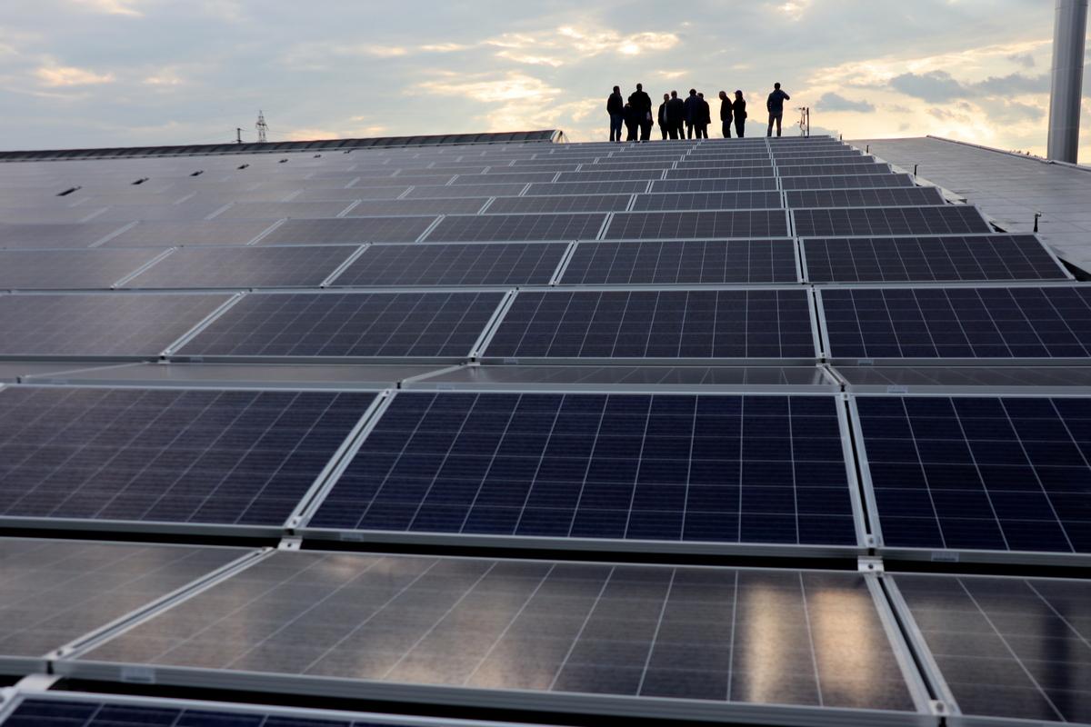 Grösste Photovoltaik-Anlage in Burgdorf