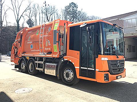 Neues Kehrichtfahrzeug für die Stadt Burgdorf