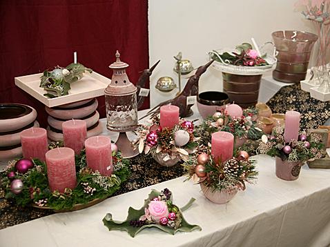 Weihnachtsausstellung bei Blumen Heubach