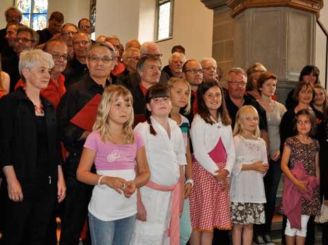 «Gelebte Kirche» mit der Gospelmesse «Body and Soul» - Das Bild wird blockiert. – Möglicherweise durch einen aktiven Adblocker.