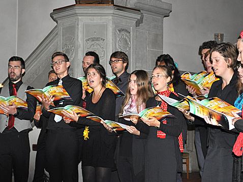 Mitreissende Jazzmesse in der Kirche Oberburg - Das Bild wird blockiert. – Möglicherweise durch einen aktiven Adblocker.