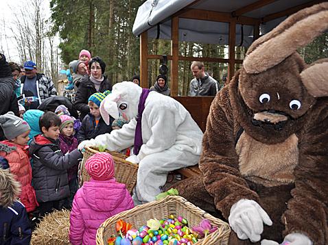 Auf Du und Du mit zwei Osterhasen im Schachenwald - Das Bild wird blockiert. – Möglicherweise durch einen aktiven Adblocker.