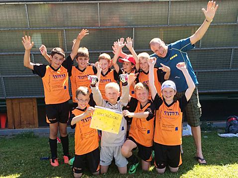 7. Platz an der Schüler-Schweizermeisterschaft im Fussball