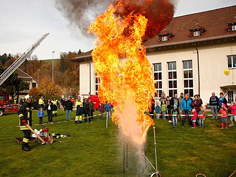 Spannender Feuerwehrtag im Rüegsauschachen