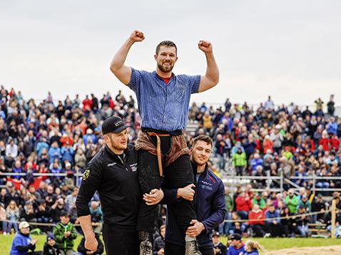 Erneut triumphiert Fabian Staudenmann