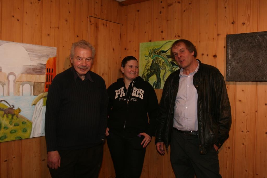 Ausstellung in der Galerie des Restaurant Kreuz Höchstetten - Das Bild wird blockiert. – Möglicherweise durch einen aktiven Adblocker.