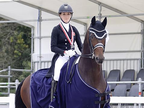 Rüegsauschacherin Laura Maria Grunder ist Vizeschweizermeisterin Dressur