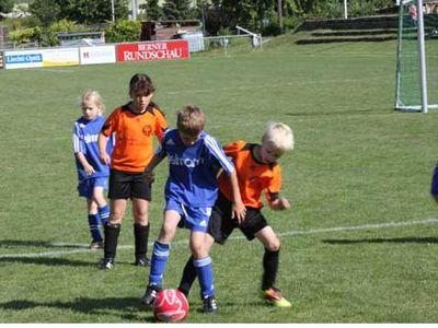 Stelldichein junger Fussballtalente